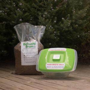 Bokashi Bran 3 kg and counter container product picture