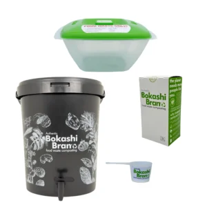 Product graphic of the Bokashi Bachelor Kit